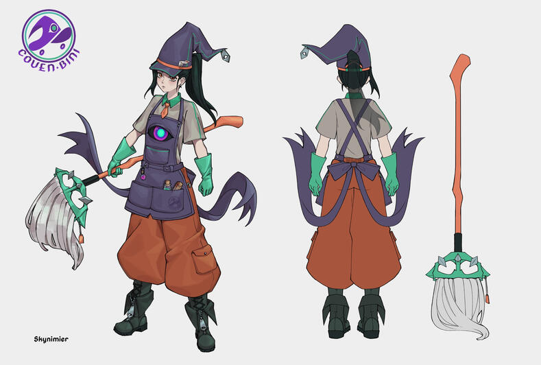 Supermarket witch reference sheet